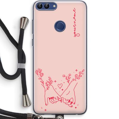 Best Friends: Huawei P Smart (2018) Transparant Hoesje met koord