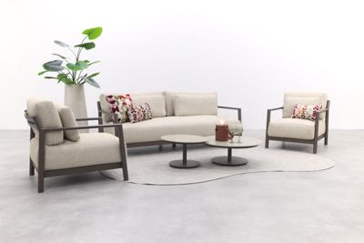 4-Seasons Capresi / Boaz Loungeset (5-delig) - terre