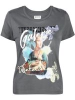 Musium Div. t-shirt en coton à imprimé graphique - Gris - thumbnail