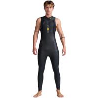 2XU Propel:1 mouwloos wetsuit zwart/oranje heren S