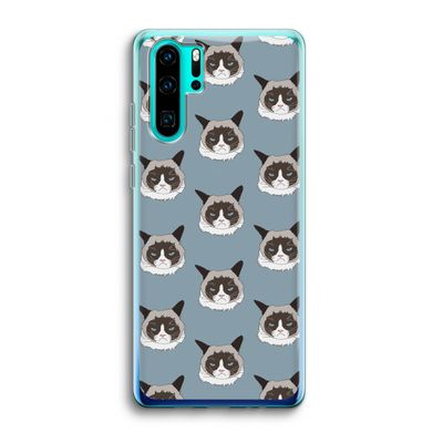 It's a Purrr Case: Huawei P30 Pro Transparant Hoesje
