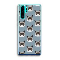 It's a Purrr Case: Huawei P30 Pro Transparant Hoesje