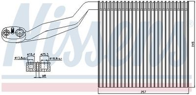 Verdamper, airconditioning 92294