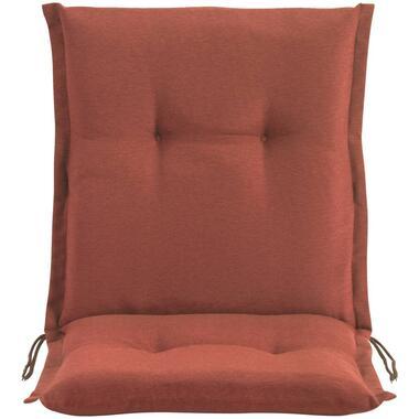 Terrasstoelkussen Brest - terracotta - 100x50 cm - Leen Bakker