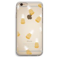 Ananasjes: iPhone 6 Plus / 6S Plus Transparant Hoesje