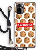 Koekerond: Xiaomi Redmi Note 10 Pro Transparant Hoesje met koord