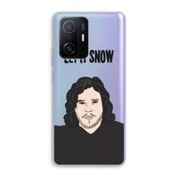 Let It Snow: Xiaomi 11T Transparant Hoesje