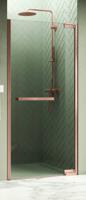 Novellini N180 1B Nisdraaideur 98,5-100x200 cm Chroom Helder Glas - thumbnail