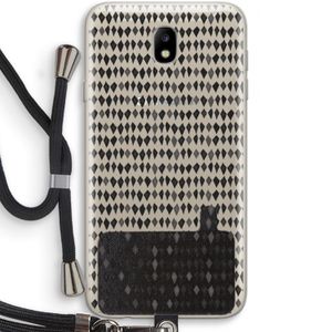 Crazy shapes: Samsung Galaxy J7 (2017) Transparant Hoesje met koord