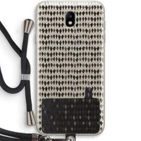 Crazy shapes: Samsung Galaxy J7 (2017) Transparant Hoesje met koord