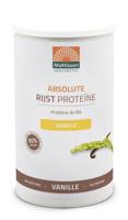 Mattisson Absolute rijst proteine vanille vegan 80% Mattisson Absolute rijst proteine vanille vegan 80%