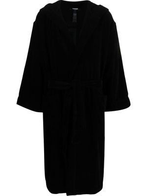 DSQUARED2 peignoir ceinturé à manches longues