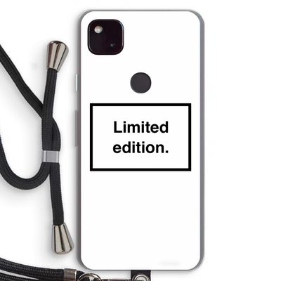 Limited edition: Pixel 4a 5G Transparant Hoesje met koord