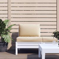 Palletkussens 2 st stof beige