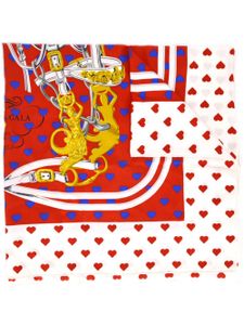 Hermès Pre-Owned foulard Carré Brides De Gala Love (années 1990-2000) - Blanc