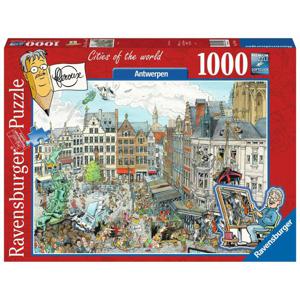 Ravensburger Puzzel FLeroux comic style Antwerpen