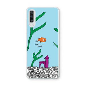Aquarium: Samsung Galaxy A70 Transparant Hoesje