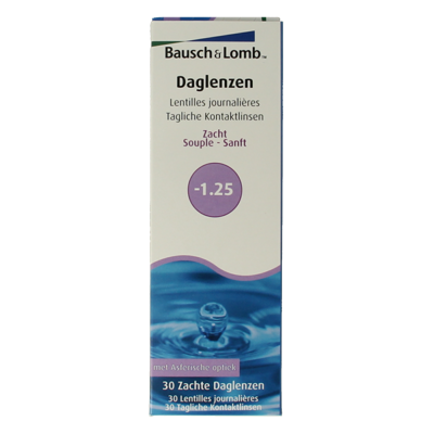 OTC Medical Daglenzen -1.25 30 Stuks