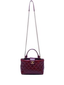 CHANEL Pre-Owned sac porté épaule matelassé à logo (2016) - Rouge