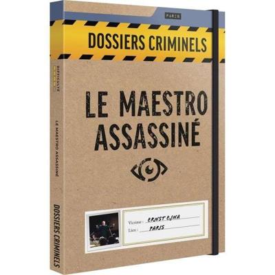 The Assassinated Maestro - Asmodee - Onderzoeksspel - Vanaf 18 jaar - Gemaakt in Frankrijk