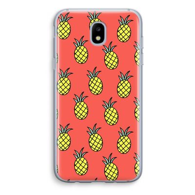 Ananas: Samsung Galaxy J5 (2017) Transparant Hoesje