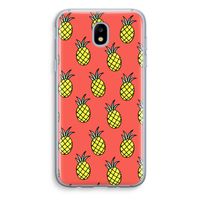 Ananas: Samsung Galaxy J5 (2017) Transparant Hoesje