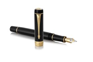 Vulpen Parker Duofold Classic black 18k GT medium