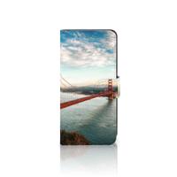 Motorola Edge 30 Neo | Flip Cover | Golden Gate Bridge