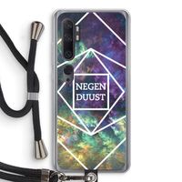 Negenduust ruimte: Xiaomi Mi Note 10 Transparant Hoesje met koord