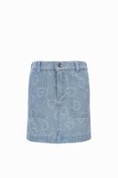 LOOXS Little Zomer jeans rok meisjes - Bleach blauw