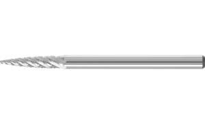 PFERD 21222684 Freesstift Spitsboog Lengte 43 mm Afmeting, Ø 3 mm Werklengte 13 mm Schachtdiameter 3 mm