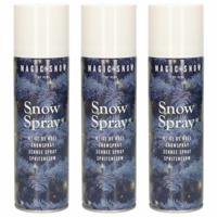 Sneeuwspray - 3x - bus 300 ml - spuitsneeuw - kunstsneeuw - nepsneeuw