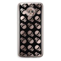 Musketon Skulls: Motorola Moto G6 Transparant Hoesje