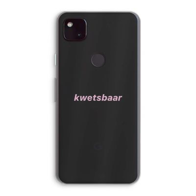 kwetsbaar: Google Pixel 4a 5G Transparant Hoesje