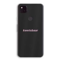 kwetsbaar: Google Pixel 4a 5G Transparant Hoesje