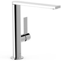 Wastafelkraan Tres Project | Opbouw | Draaibare uitloop | Mengkraan | Hoog model | 1-hendel | Rond | Chroom