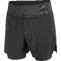 Salomon Sense aero 2in1 short 5" heren - ZWART - Heren