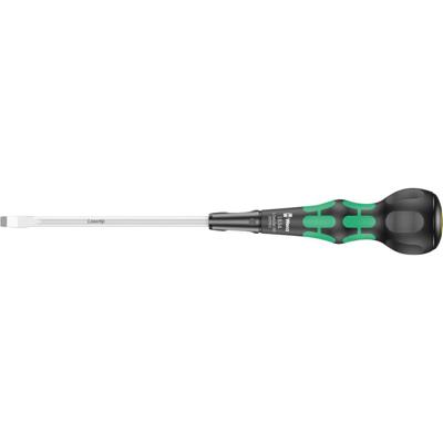 Wera 1834 Platte schroevendraaier Kopbreedte: 6 mm Koplengte: 120 mm Wera 1834 Platte schroevendraaier Kopbreedte: 6 mm Koplengte: 120 mm