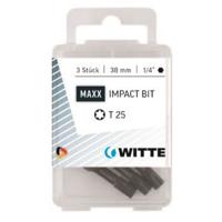 Witte torx bit MAXX Impact [3x] - 1/4&apos;&apos; - T 15 - 38mm