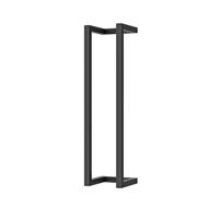 Fortifura Calvi Handdoekrek - 60x12.5x12.5cm - Geborsteld Gunmetal PVD SW798606