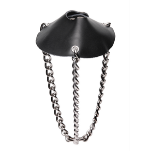 XR Brands Leather Parachute Ball Stretcher