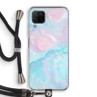 Fantasie pastel: Huawei P40 Lite Transparant Hoesje met koord
