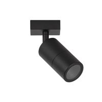 Richtbare wandspot Juno 1 zwart