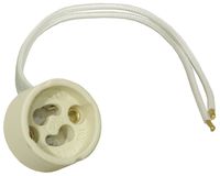 GU10 fitting met aangestripte draad lengte 20cm GU10 fitting met aangestripte draad lengte 20cm