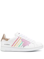 DSQUARED2 baskets Boxer à coutures contrastantes - Blanc