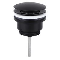 Differnz afvoer plug pop up design mat zwart