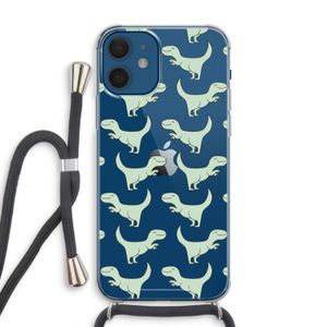 Dinos: iPhone 12 Transparant Hoesje met koord