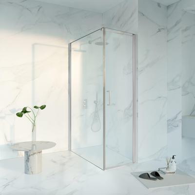 Fortifura Galeria Douchecabine - 60x120x200 - Profiel veiligheidsglas - anti kalk - chroom SW1122467/SW797917/SW797904