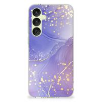 Hoesje maken voor Samsung Galaxy A35 Watercolor Paars