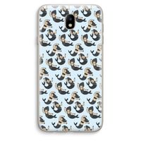 Zeemeermin: Samsung Galaxy J7 (2017) Transparant Hoesje